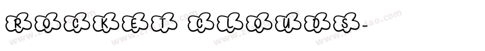 Rocket Clouds字体转换